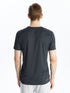 LC Waikiki Crew Neck Short Sleeve Men's Sports Textured T-Shirt